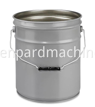 Penjualan panas otomatis 18 taham kaleng/ mesin pembuat ember kerucut untuk pembuatan cat
